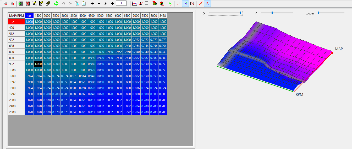 Target Lambda map in the Map Editor.