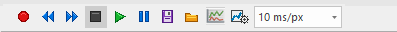 Scope toolbar